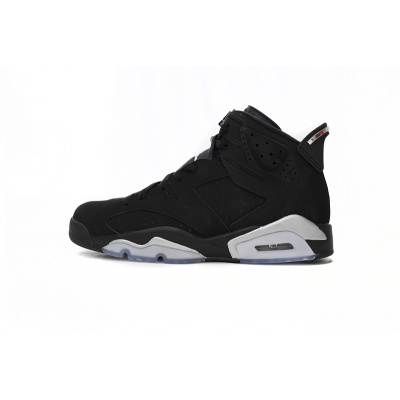 PK God Batch Air Jordan 6 Black Silver DX2836-001 01