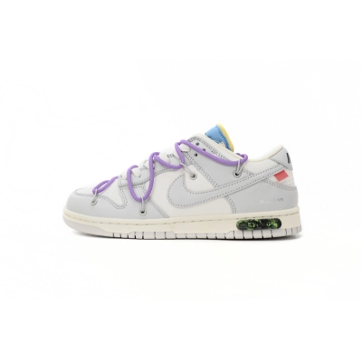 PK God Batch OFF WHITE x Nike Dunk SB Low The 50 NO.47  DM1602-125 01