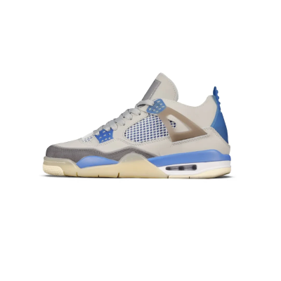 PK God Batch OFF-WHITE X AIR JORDAN 4 MILITARY BLUE 01