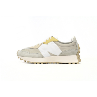 New Balance 327 Cream Coloured WS327MS  01