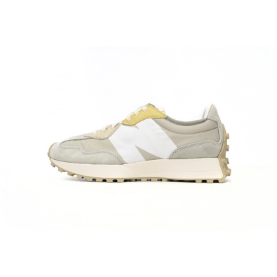 New Balance 327 Cream Coloured WS327MS  01