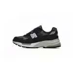 New Balance 992 White, black, and gray M992GG