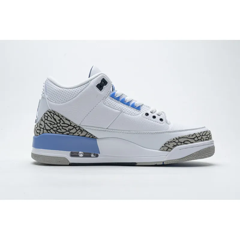 pk god batch air jordan 3 retro unc (2020) ct8532-104