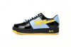 A Bathing Ape Bape Sta Low Black, Blue, And Yellow 1H20 191 046