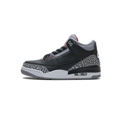PK God Batch Air Jordan 3 Retro Black Cement  854262-001 01