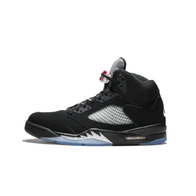 PK God Batch Air Jordan 5 Retro Black Metallic (2016) 845035-003 01