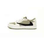 PK God Batch Travis Scott x Air Jordan 1 Low Golf Olive FZ3124-200