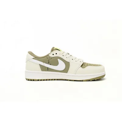 Special offer Batch Travis Scott x Air Jordan 1 Low Golf Olive FZ3124-200 02