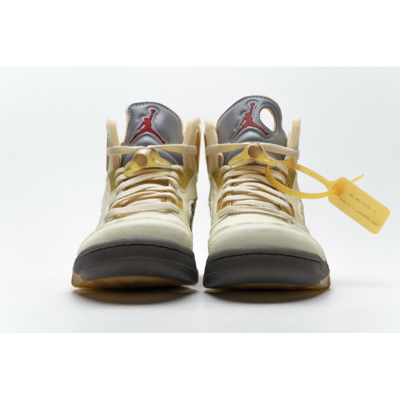 PK God Batch Air Jordan 5 Retro OFF-WHITE Sail DH8565-100