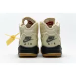 PK God Batch Air Jordan 5 Retro OFF-WHITE Sail DH8565-100