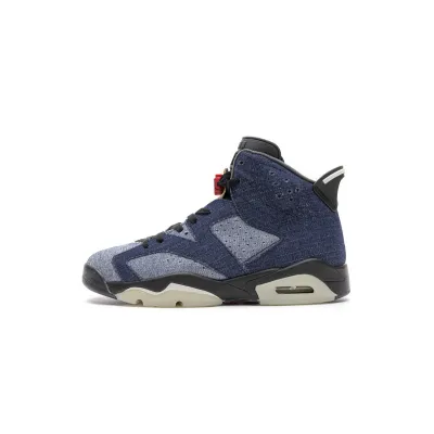 PK God Batch Air Jordan 6 Retro Washed Denim CT5350-401 01