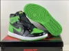 PK God Batch Air Jordan 1 high patent black green