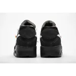 PK God Batch Nike Air Max 90 OFF-WHITE "All Black" AA7293-001