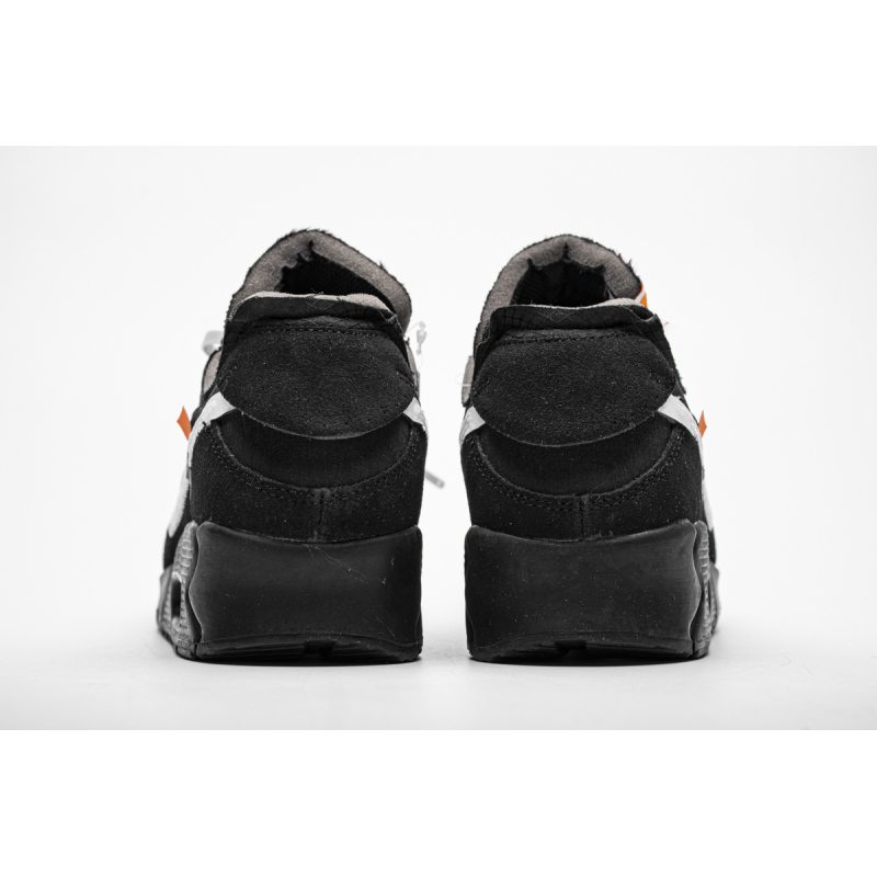 PK God Batch Nike Air Max 90 OFF-WHITE "All Black" AA7293-001