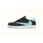 PK God Batch Travis Scott x Air Jordan 1 Low Bang Black Blue DM7866-400