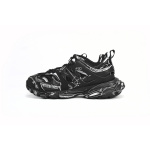 Balenciaga Tess S.Black Black-And-White Painting 542023 W3SR2 2315