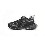 Balenciaga Tess S.Black Black-And-White Painting 542023 W3SR2 2315