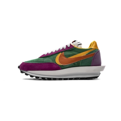 PKstockx Nike LD Waffle sacai Pine Green BV0073-301 01