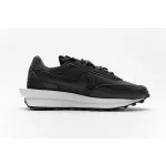 PKstockx Nike LD Waffle Sacai Black Nylon BV0073-002 