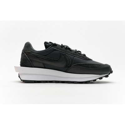 PKstockx Nike LD Waffle Sacai Black Nylon BV0073-002  02