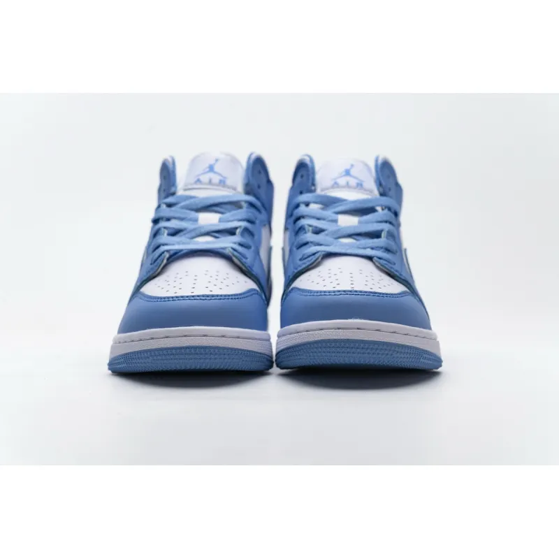 pkstockx air jordan 1 retro mid unc 554724-106