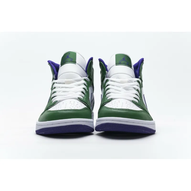 pkstockx air jordan 1 mid incredible hulk (gs) 554725-300