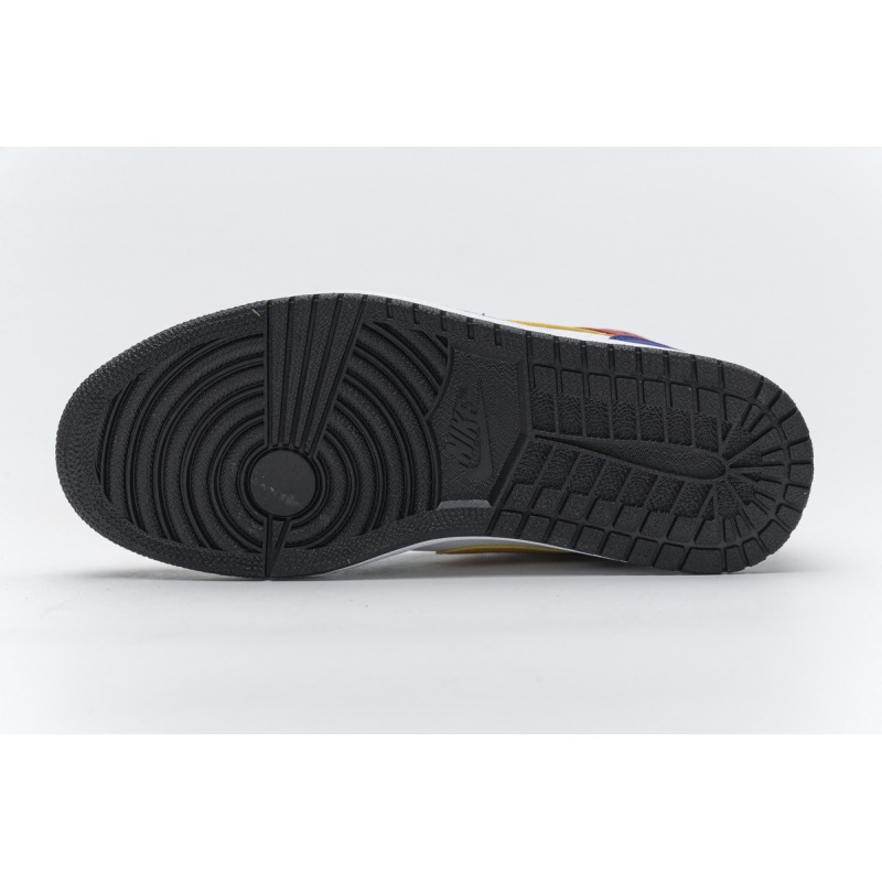 PKstockx Air Jordan 1 Mid Bred Multi-Color 554724-125
