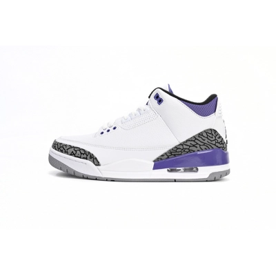 PK God Batch Air Jordan 3 Retro Dark Iris CT8532-105 01