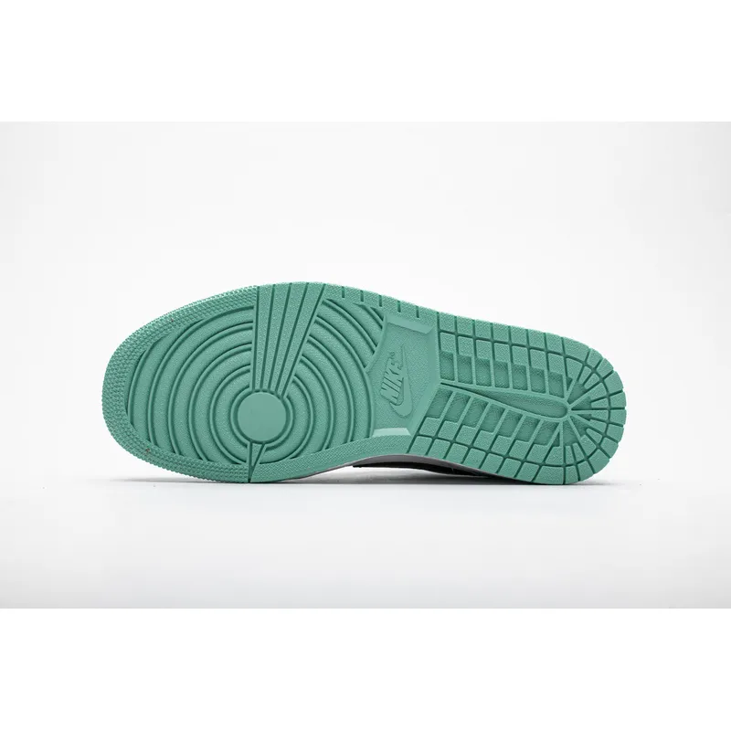pkstockx air jordan 1 low emerald toe 553558-117