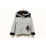 The North Face Grey and White