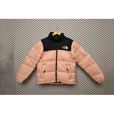 The North Face Splicing White And Pink 01