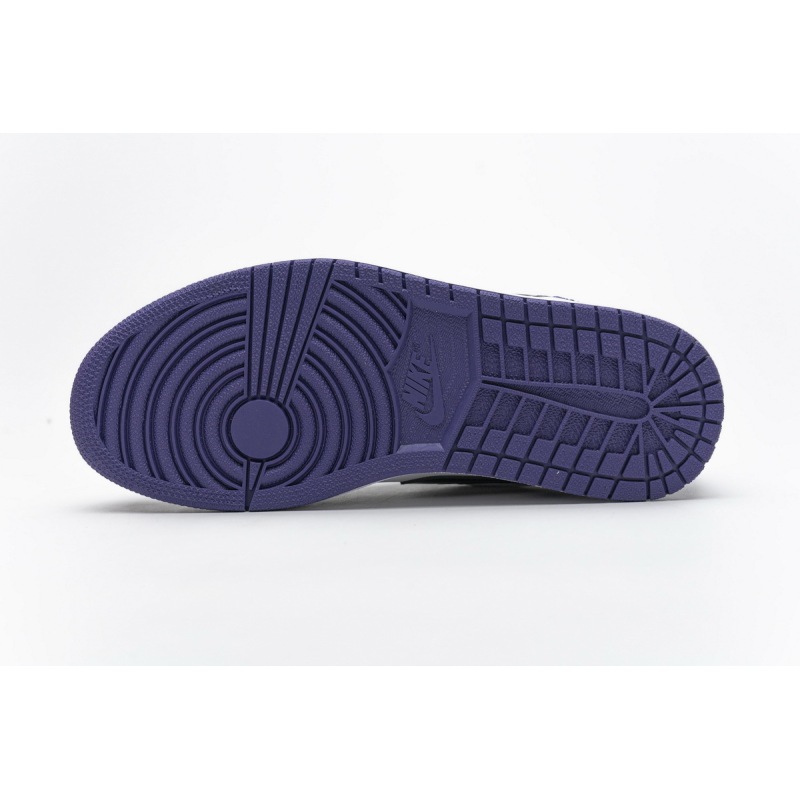 PKstockx Air Jordan 1 Low Court Purple 553558-125