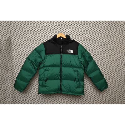 The North Face Splicing Black And Green 01