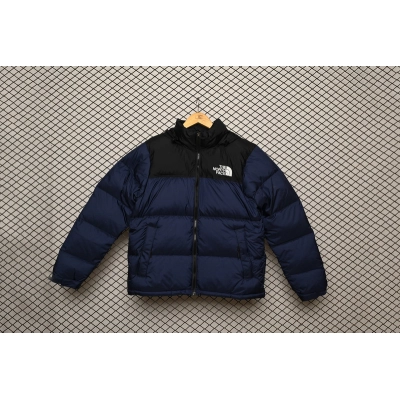 The North Face Splicing White And Navy 01