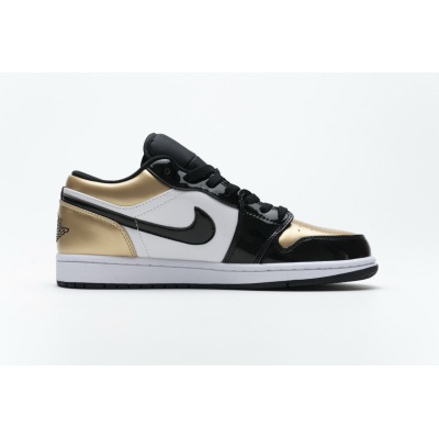 PKstockx Air Jordan 1 Low Gold Toe CQ9447-700 02
