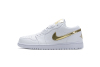 PKstockx Air Jordan 1 Low White Metallic Gold (W) CZ4776-100