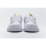 PKstockx Air Jordan 1 Low White Metallic Gold (W) CZ4776-100