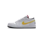 PKstockx Air Jordan 1 Low White Multi-Color CW7009-100 
