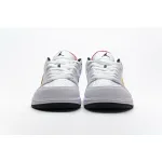 PKstockx Air Jordan 1 Low White Multi-Color CW7009-100 