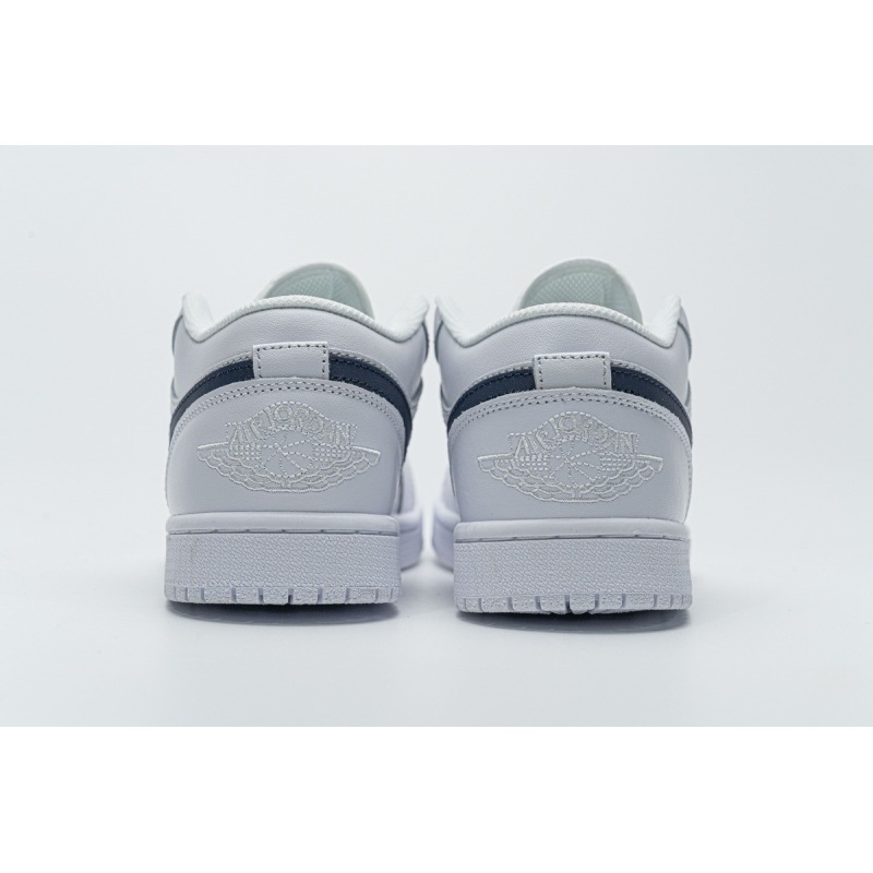 PKstockx Air Jordan 1 Low White Obsidian 553558-114