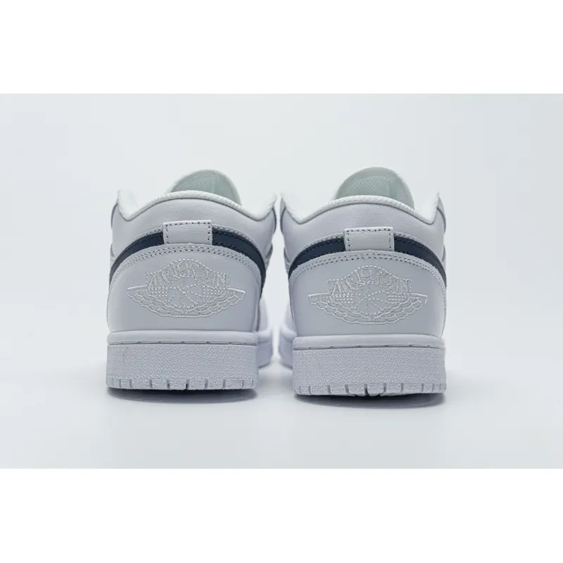 PKstockx Air Jordan 1 Low White Obsidian 553558-114