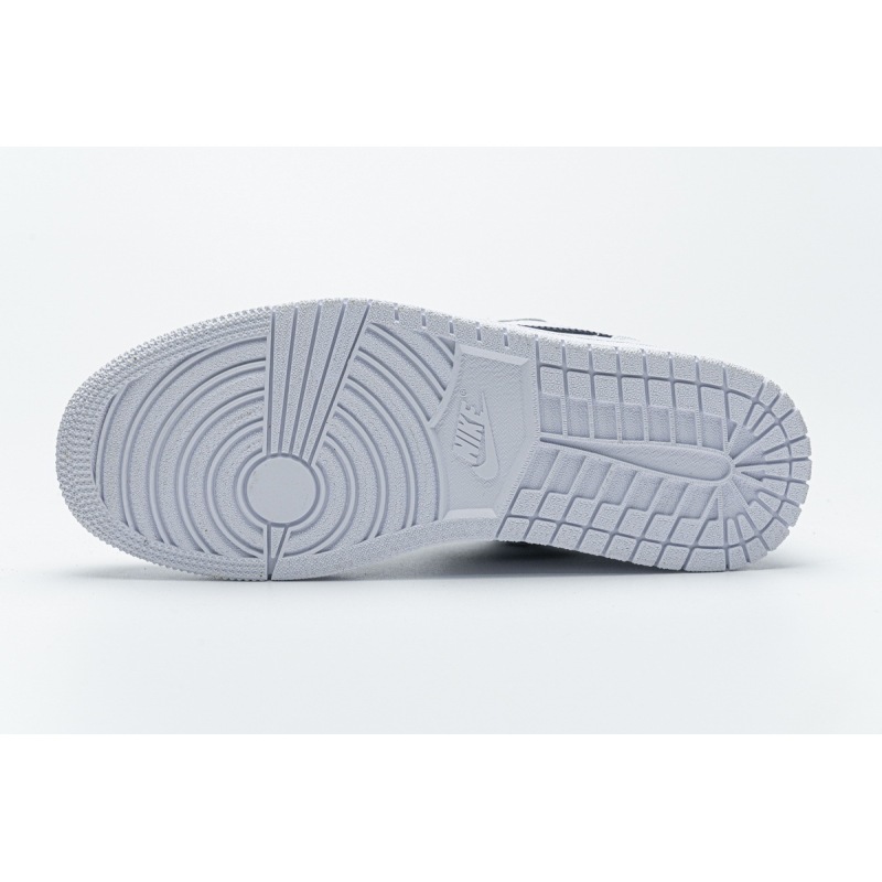 PKstockx Air Jordan 1 Low White Obsidian 553558-114