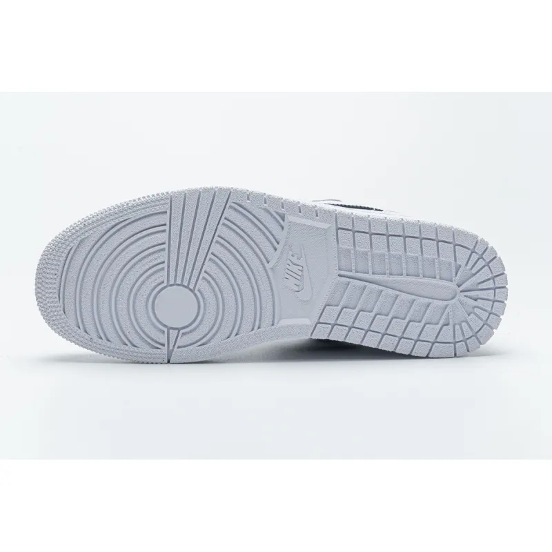PKstockx Air Jordan 1 Low White Obsidian 553558-114