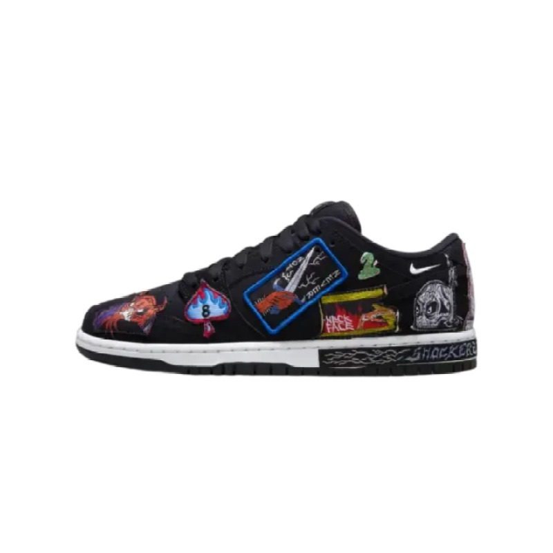 LJR Batch Nike SB Dunk Low Pro QS Neckface DQ4488-001 