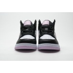 PKstockx Air Jordan 1 Mid White Black Light Arctic Pink (GS) 555112-103