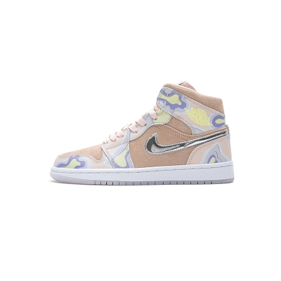 PKstockx Air Jordan 1 Mid SE P(HER)SPECTIVE (W) CW6008-600 01