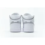 PKstockx Air Jordan 1 Mid Iridescent Reflective White (W) CK6587-100