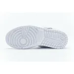 PKstockx Air Jordan 1 Mid Iridescent Reflective White (W) CK6587-100