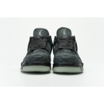 PK God Batch Air Jordan 4 Retro Kaws Black 930155-001