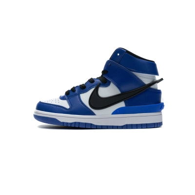 PK God Batch Nike Dunk High AMBUSH Deep Royal CU7544-400 01